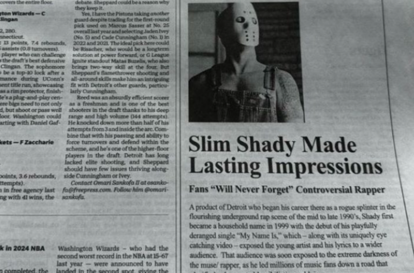  Eminem Announces New Album: The Death of Slim Shady (Coup de Grâce)