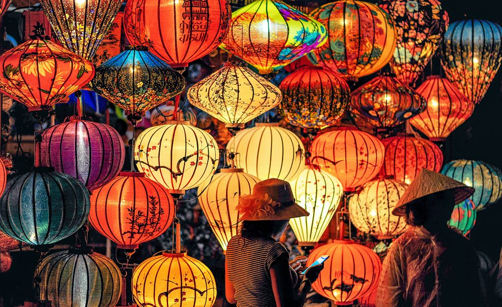 Lanterns at the Mid-Autumn Festival