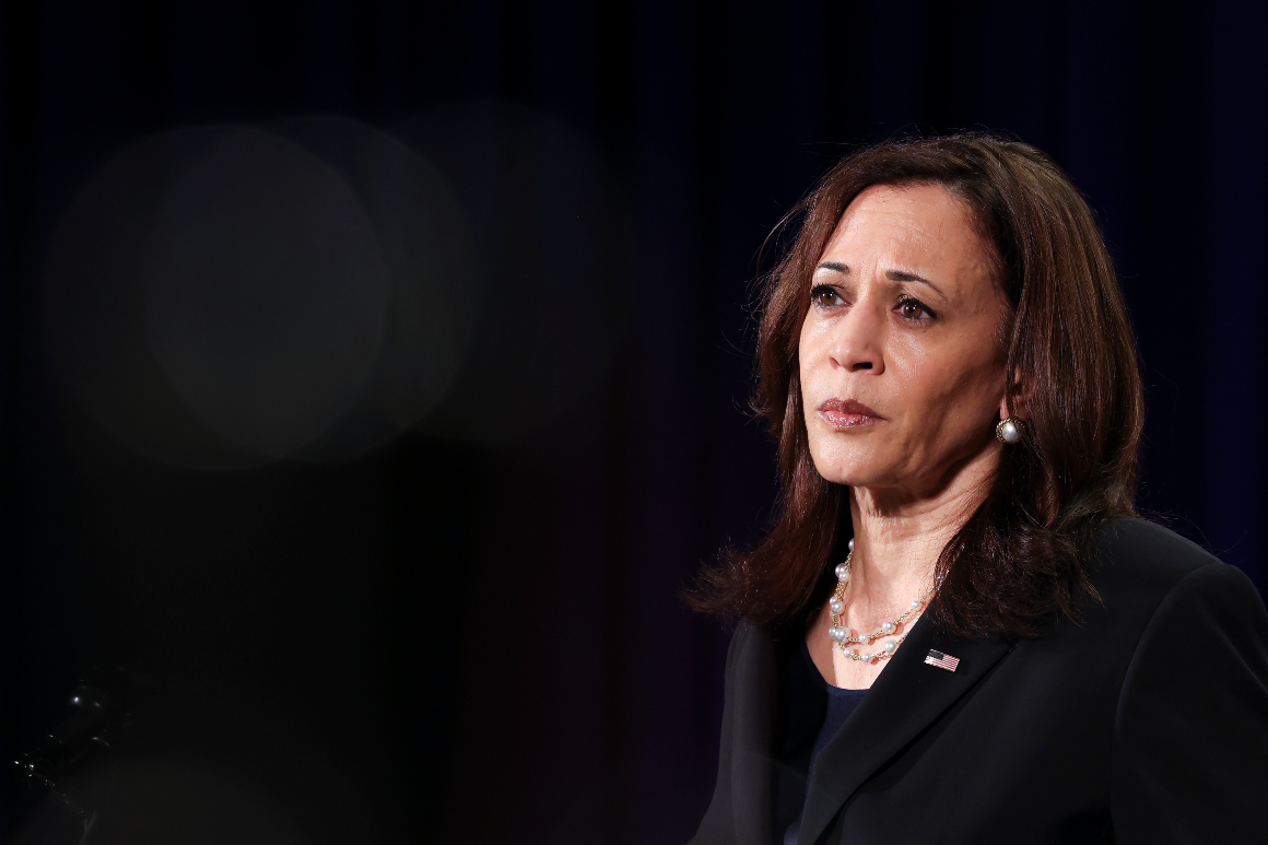 Kamala Harris at Democrat Rally 2024