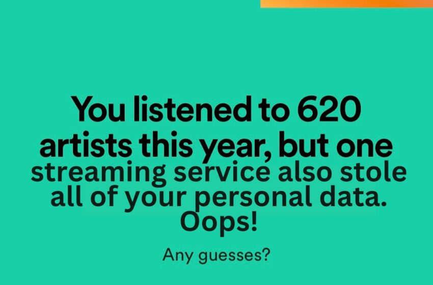  Spotify Wrapped or Data Collection Glamorized?