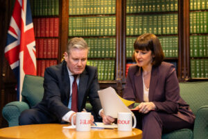 Keir Starmer and Rachel Reeves Budget prep, London, United Kingdom - 05 March 2024