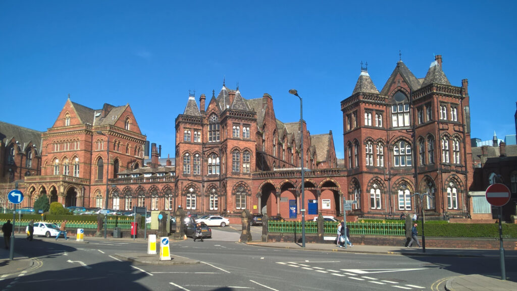 Picture of the Old buildings of Leeds General Infirmary